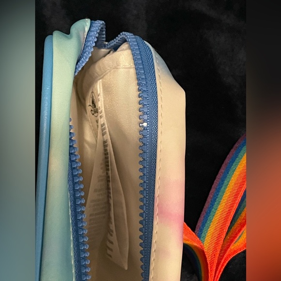 Walt Disney World Fanny Pack Tie Dye Rainbow Castle NWT - Picture 9 of 10